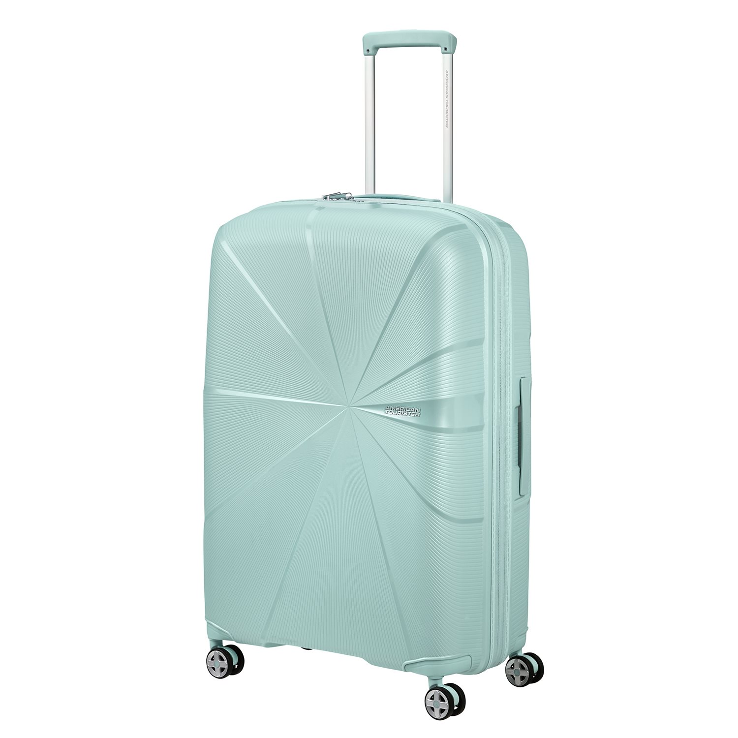 American Tourister Starvibe Spinner 77 EXP met. surf blue