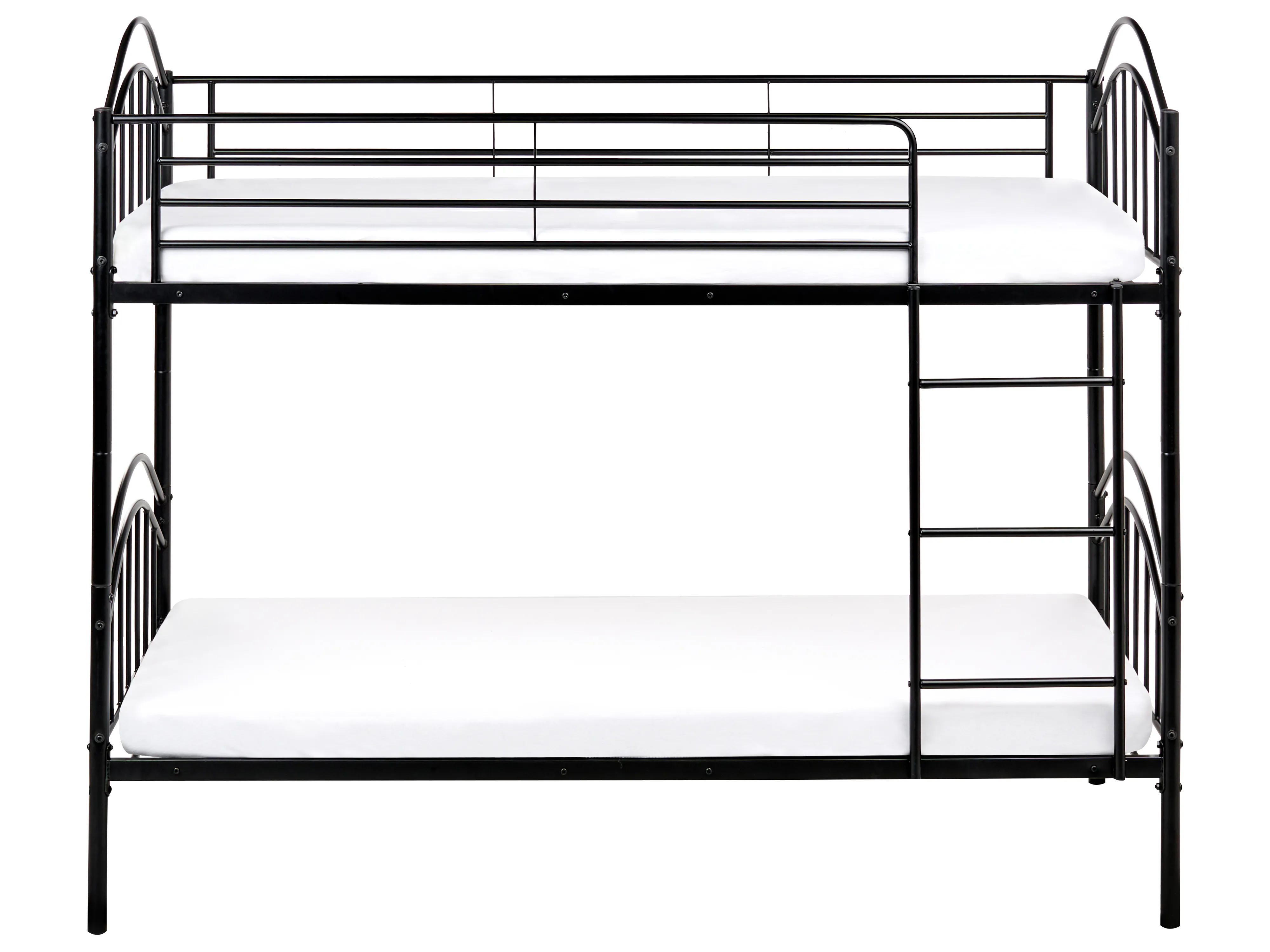 Hoogslaper Metaal CHARTRES 90 x 200 cm Zwart