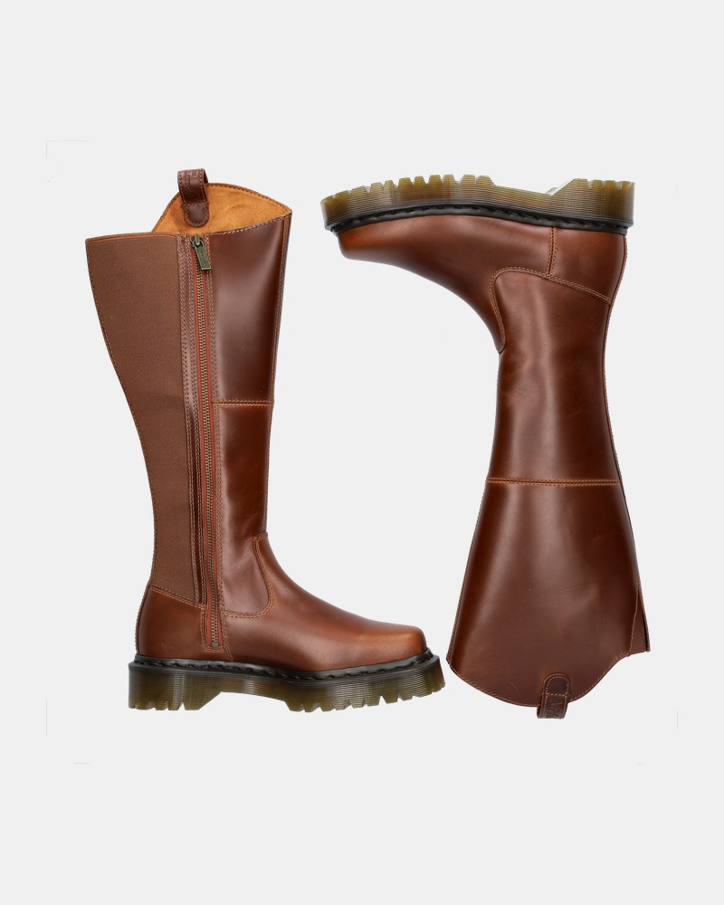 Dr. Martens Amaayah Hi Hoge laarzen  - cognac