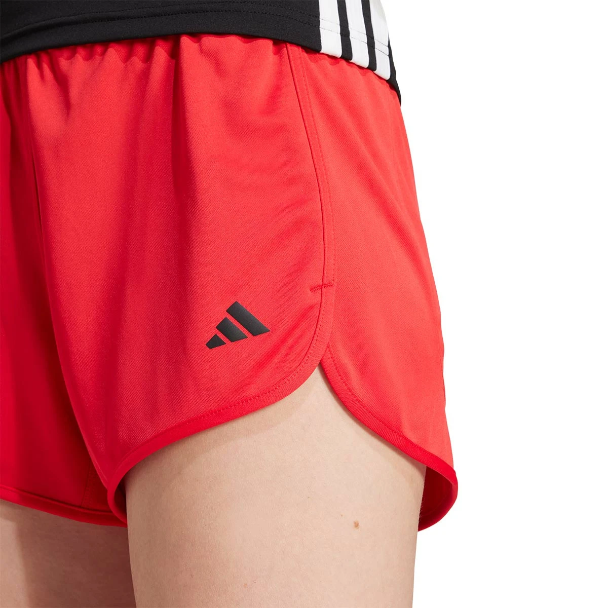 Calções adidas Pacer Essentials Knit High-Rise