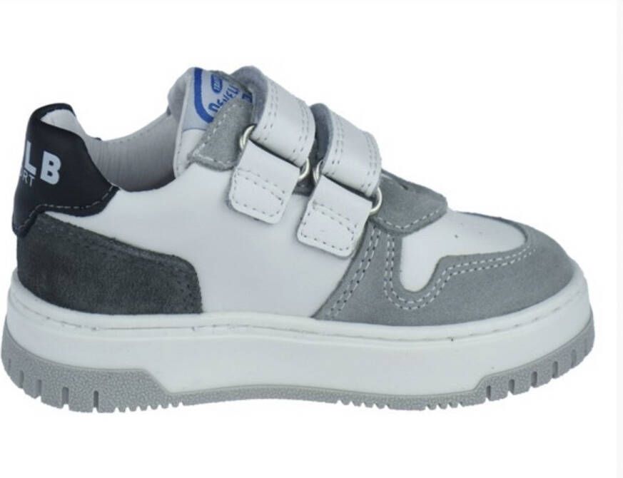 Develab 45243 Sneakers Jongens Leren Sneaker Grijs