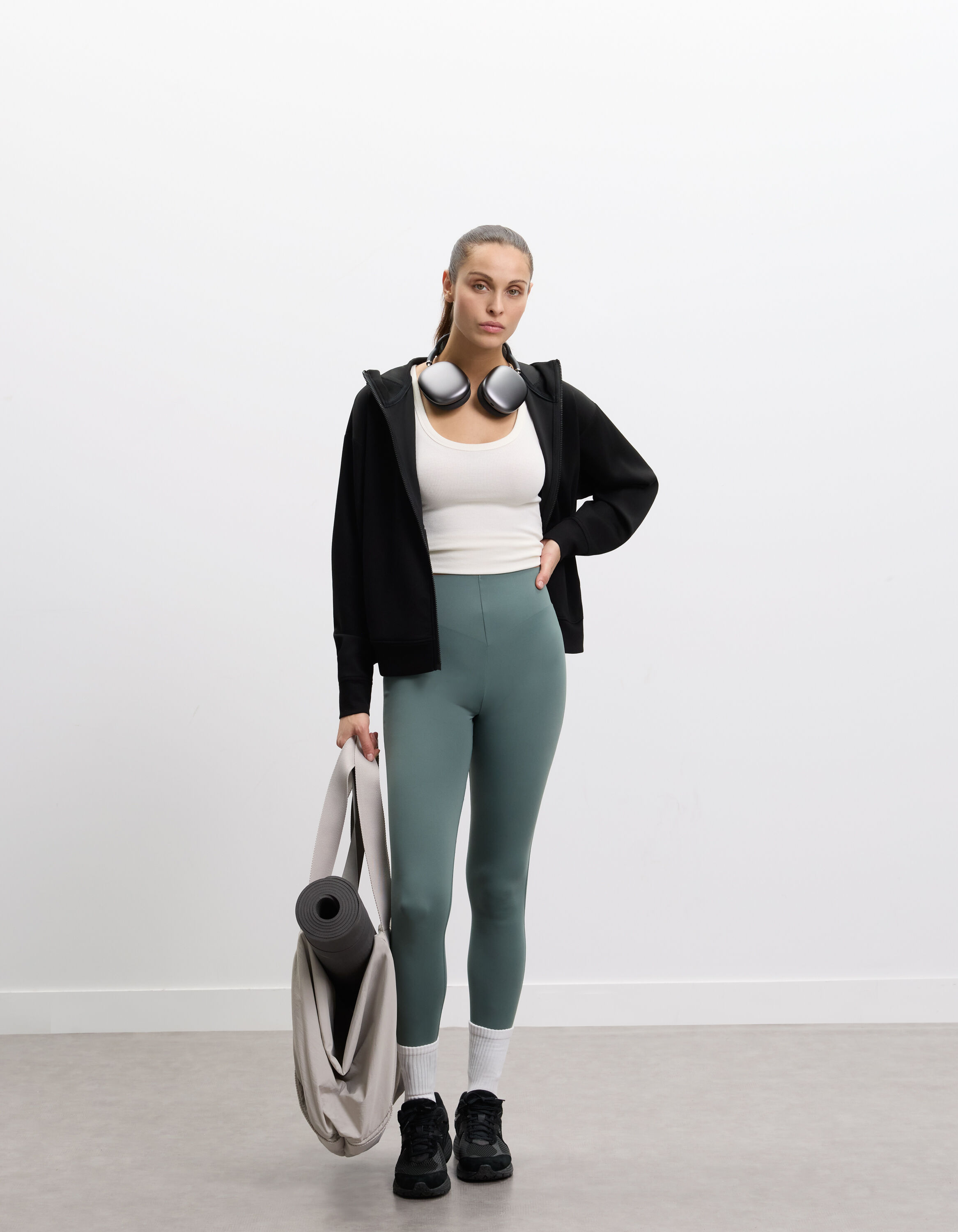 Legging push-up de sport - bleu gris