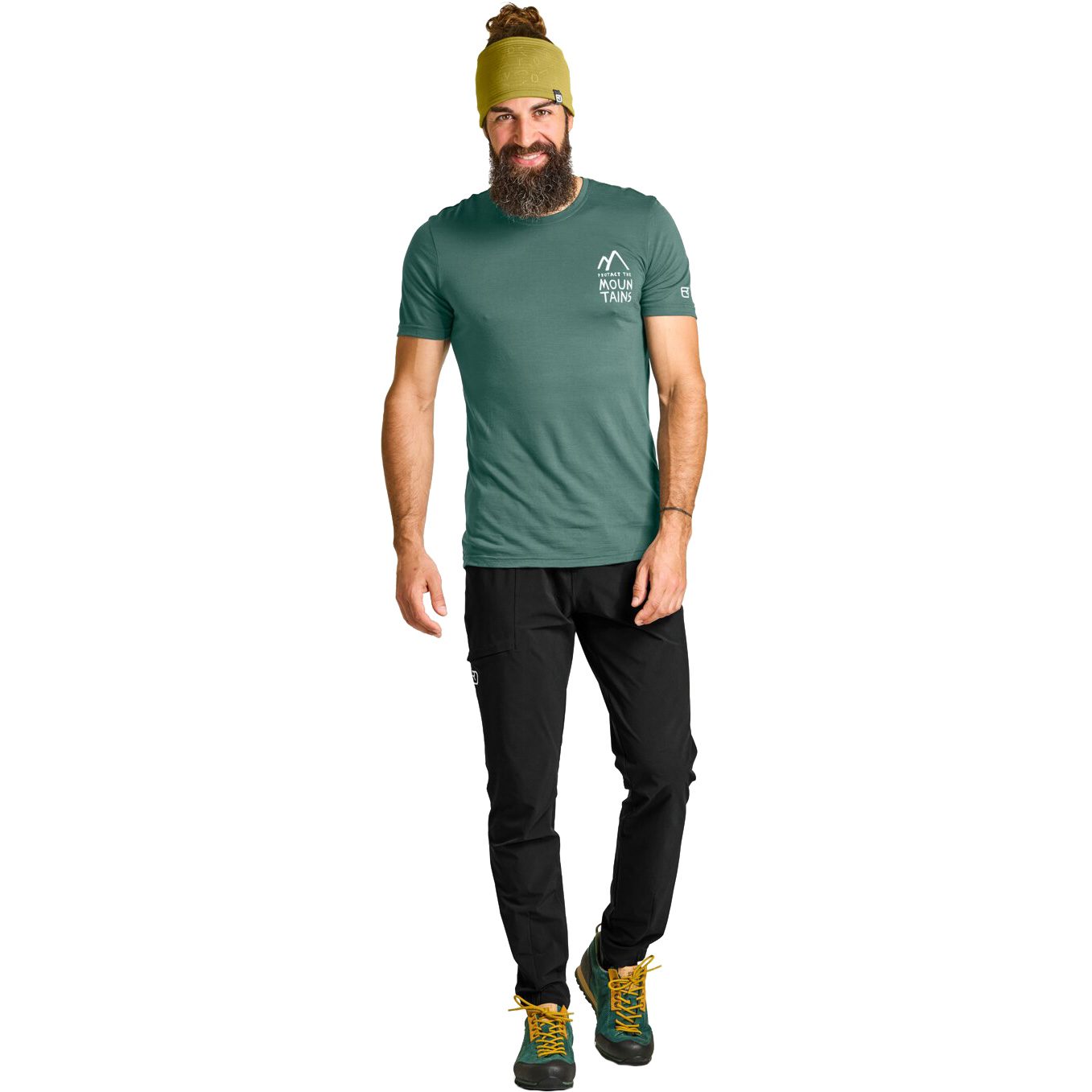 ORTOVOX 120 Cool Tec Mtn Duo T-Shirt Herren arctic grey