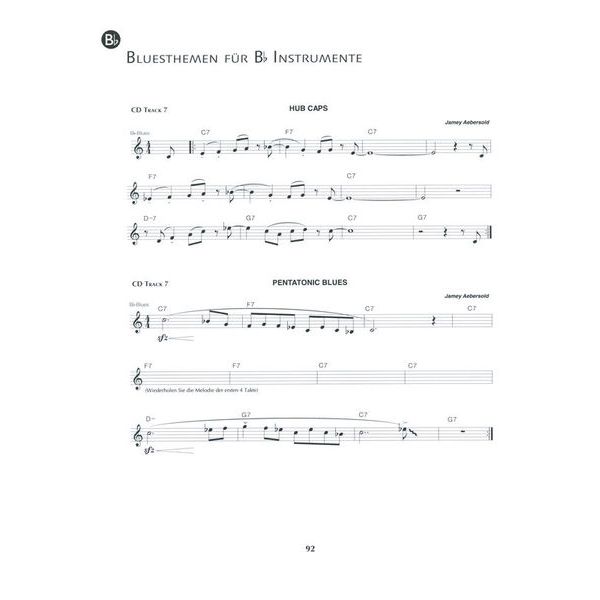 Advance Music Aebersold Jazz Improvisation deutsch