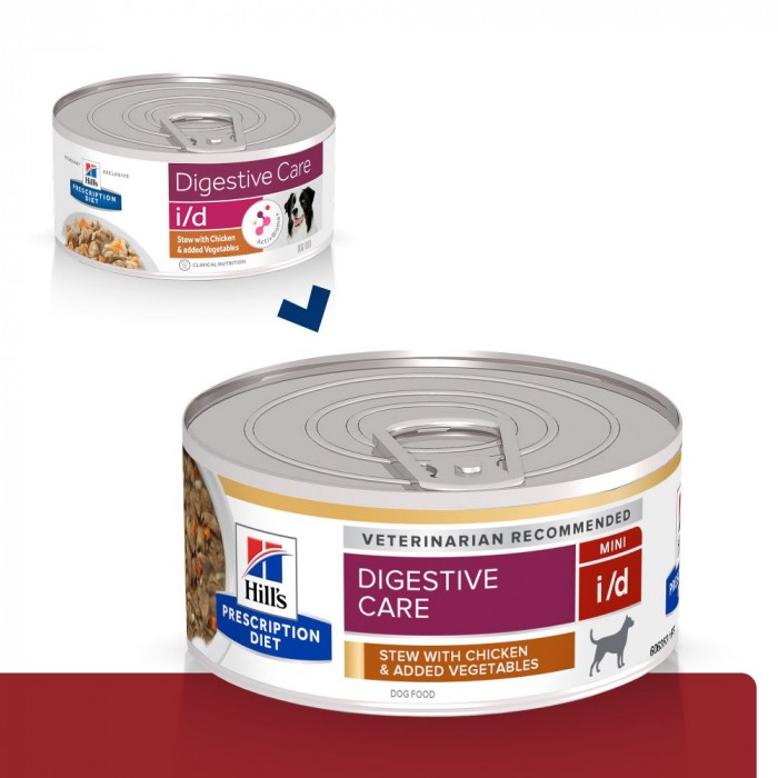 HILL'S Prescription Diet i/d Digestive Care en Mijotés au Poulet - Pâtée pour chien
