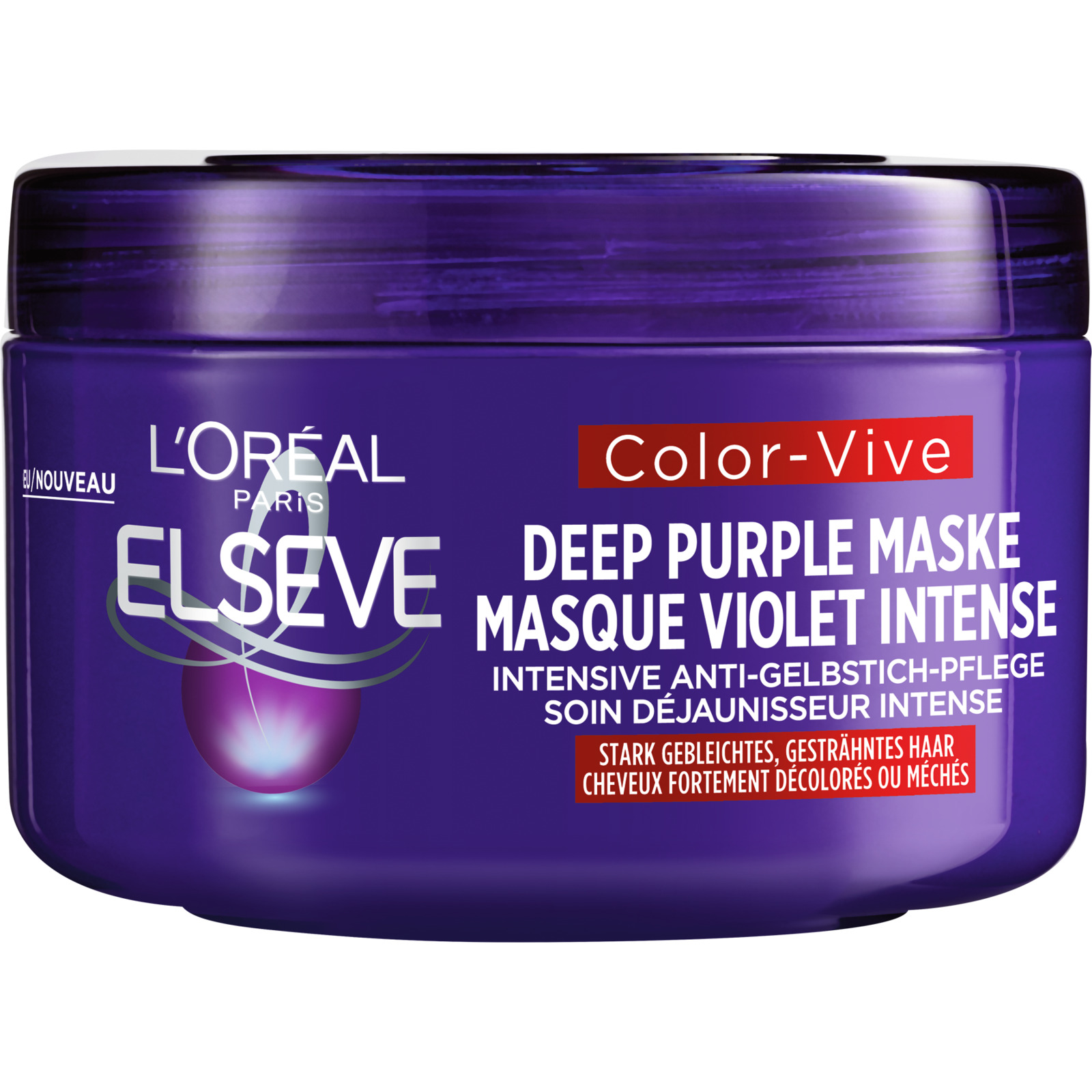 L'Oréal Elsève Color-Vive Deep Purple Maske 200 ml