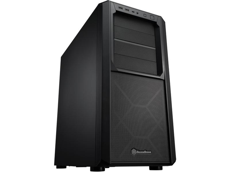 SilverStone PC-Gehäuse SETA D1 Kompaktes Mid-Tower-ATX-Gehäuse