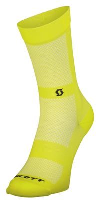 Chaussettes Scott Performance No Shortcuts Crew Jaune