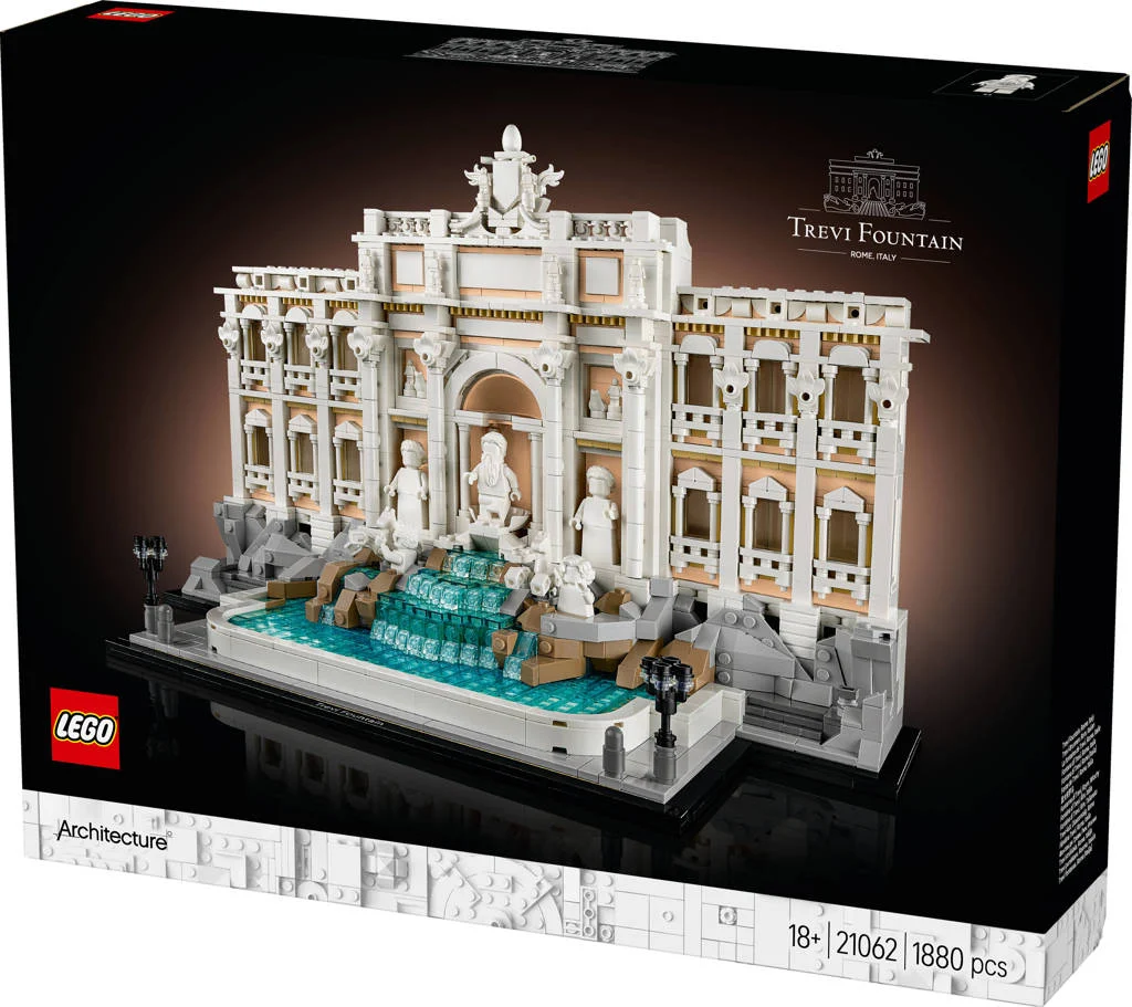 Trevifontein model, Italiaanse bezienswaardigheid, souvenir uit Rome 21062