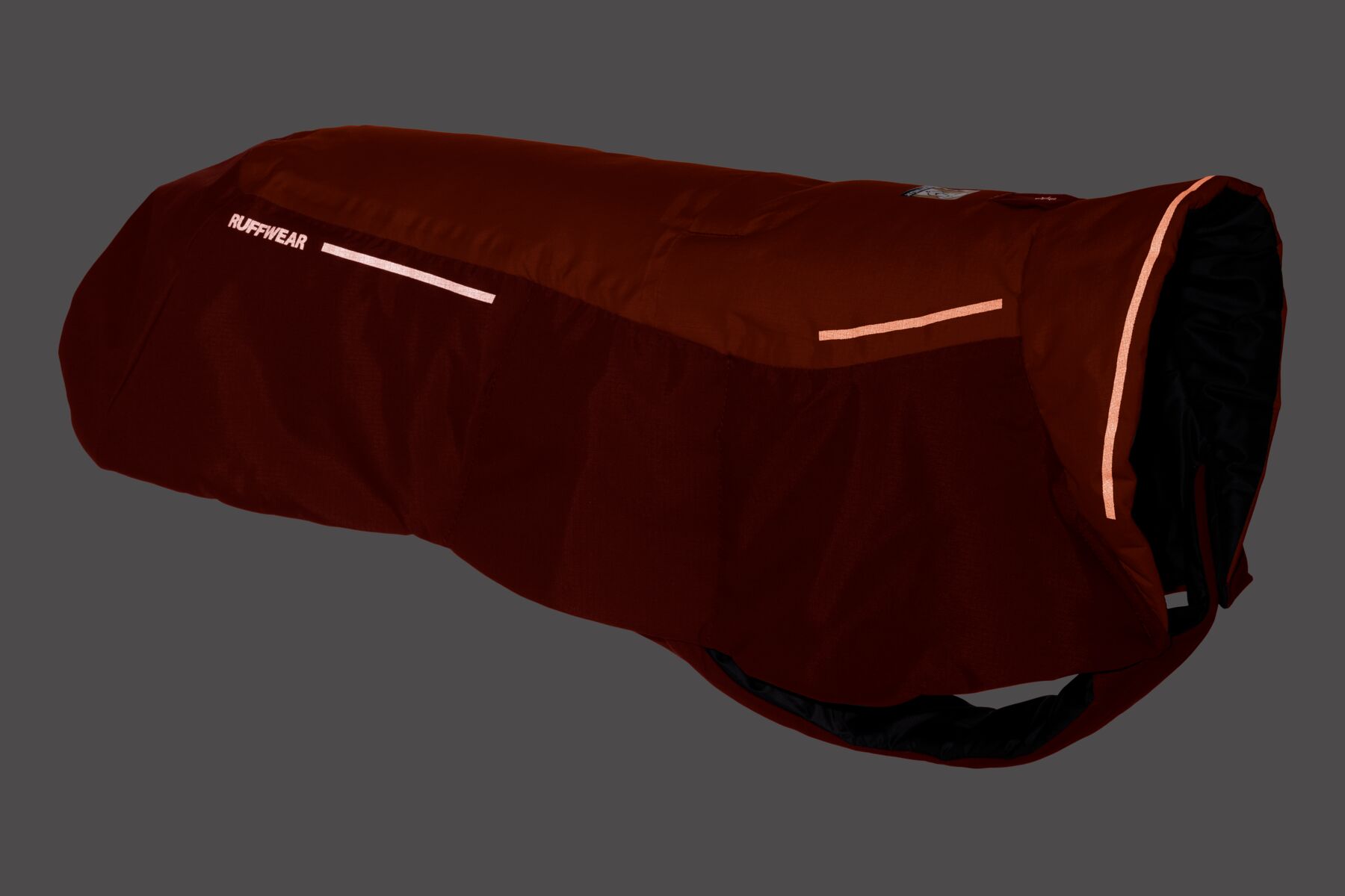 Veste d'hiver vert™ impermeable, coupe-vent et isolé avec boucles de jambe. Couleur: campfire orange (orange), taille: m
