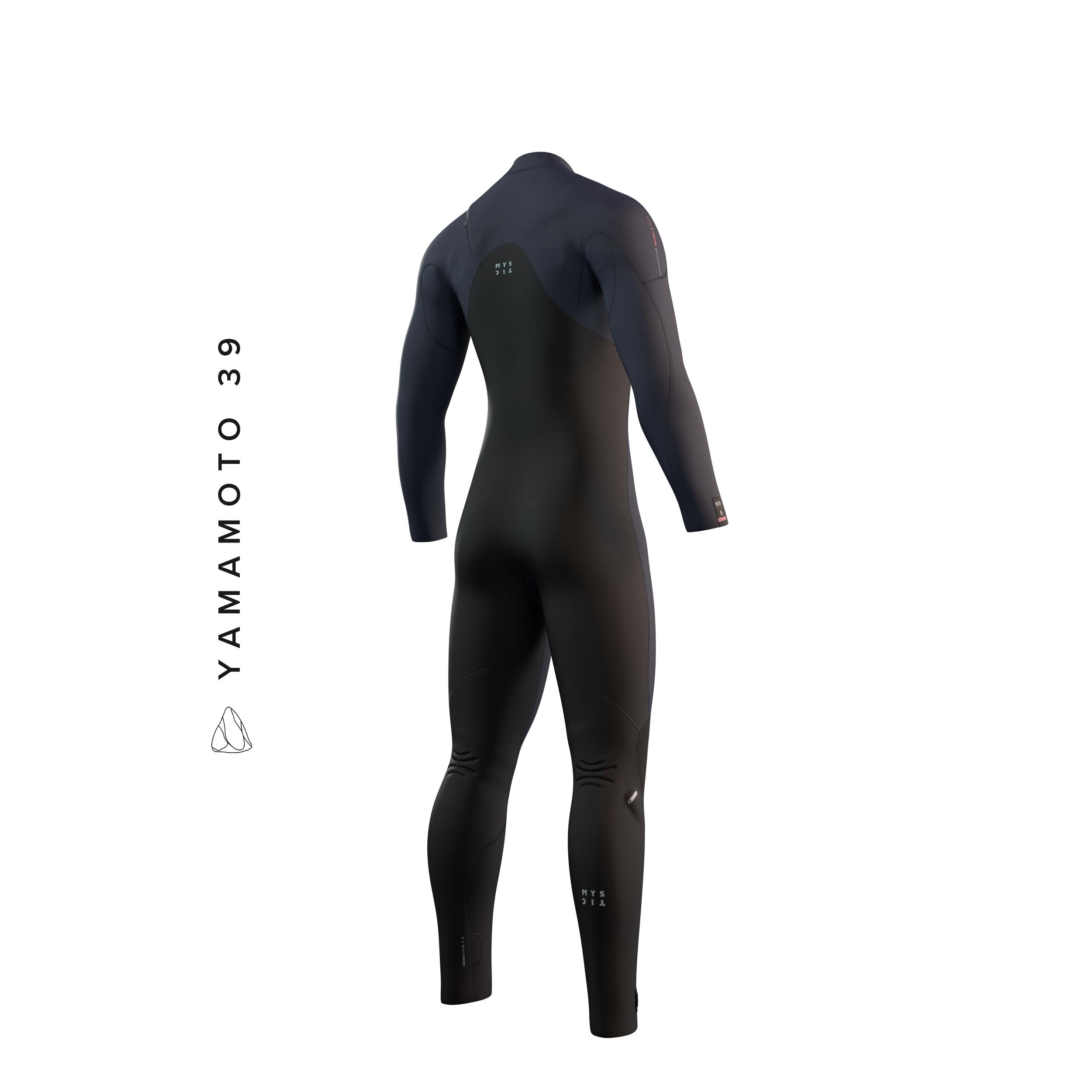 Mystic Majestic Fullsuit 5/4mm Fzip -/// Navy