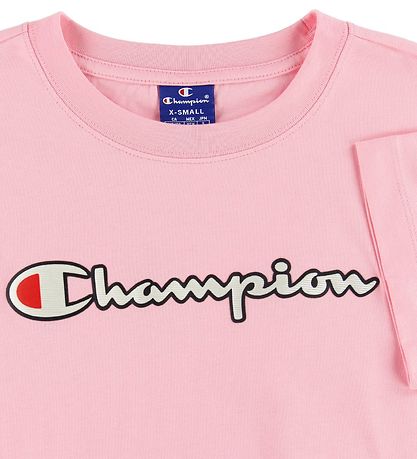 Champion Fashion T-Shirt - Pink m. Logo