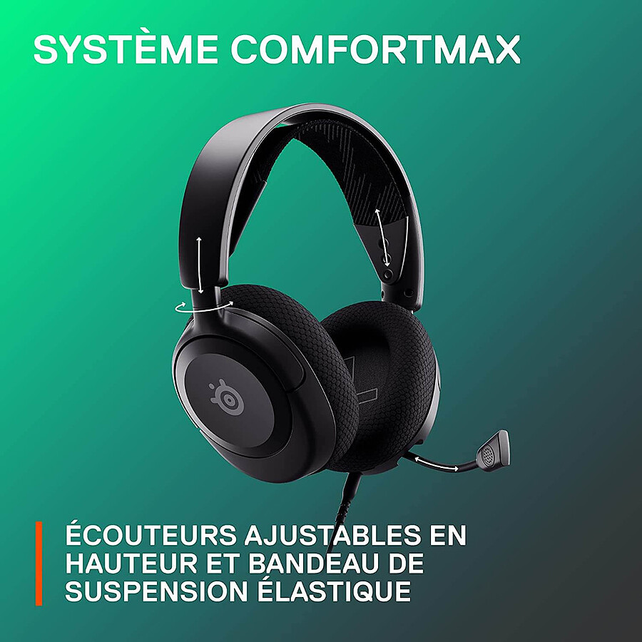 SteelSeries Arctis Nova 1 - Noir