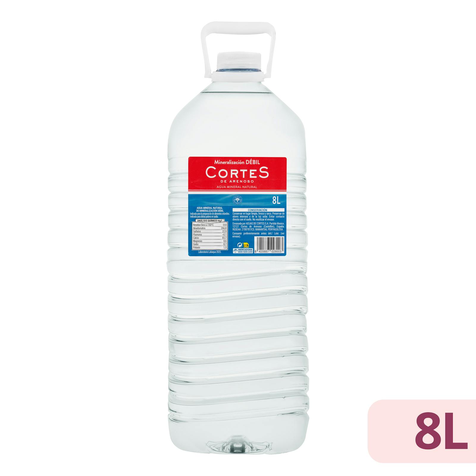 Eau minérale Grande Cortes