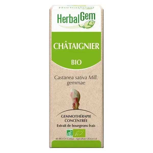 Concentrado de Castanha Orgânica Herbalgem Macerado 30ml
