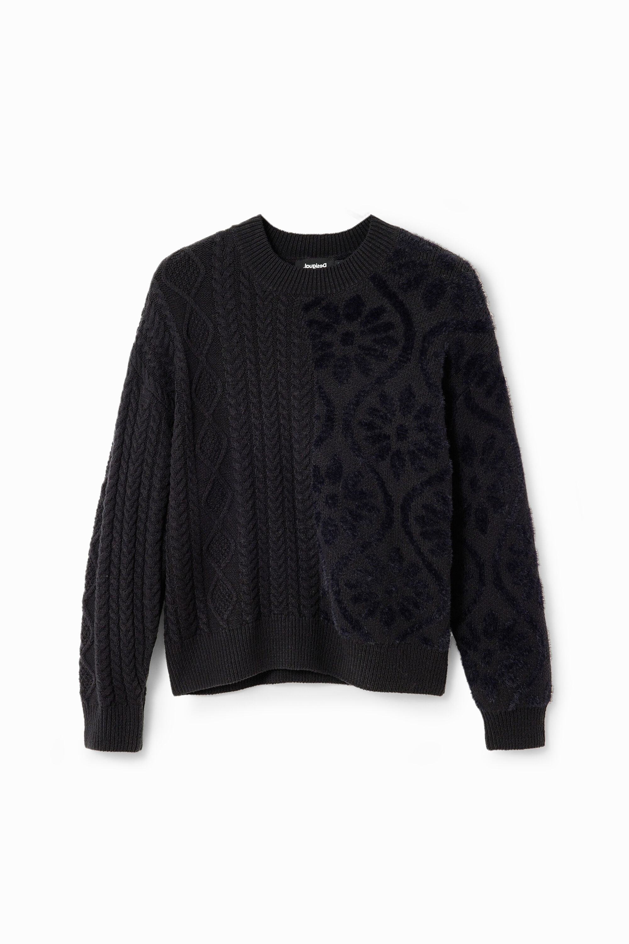 Camisa oversized combinada