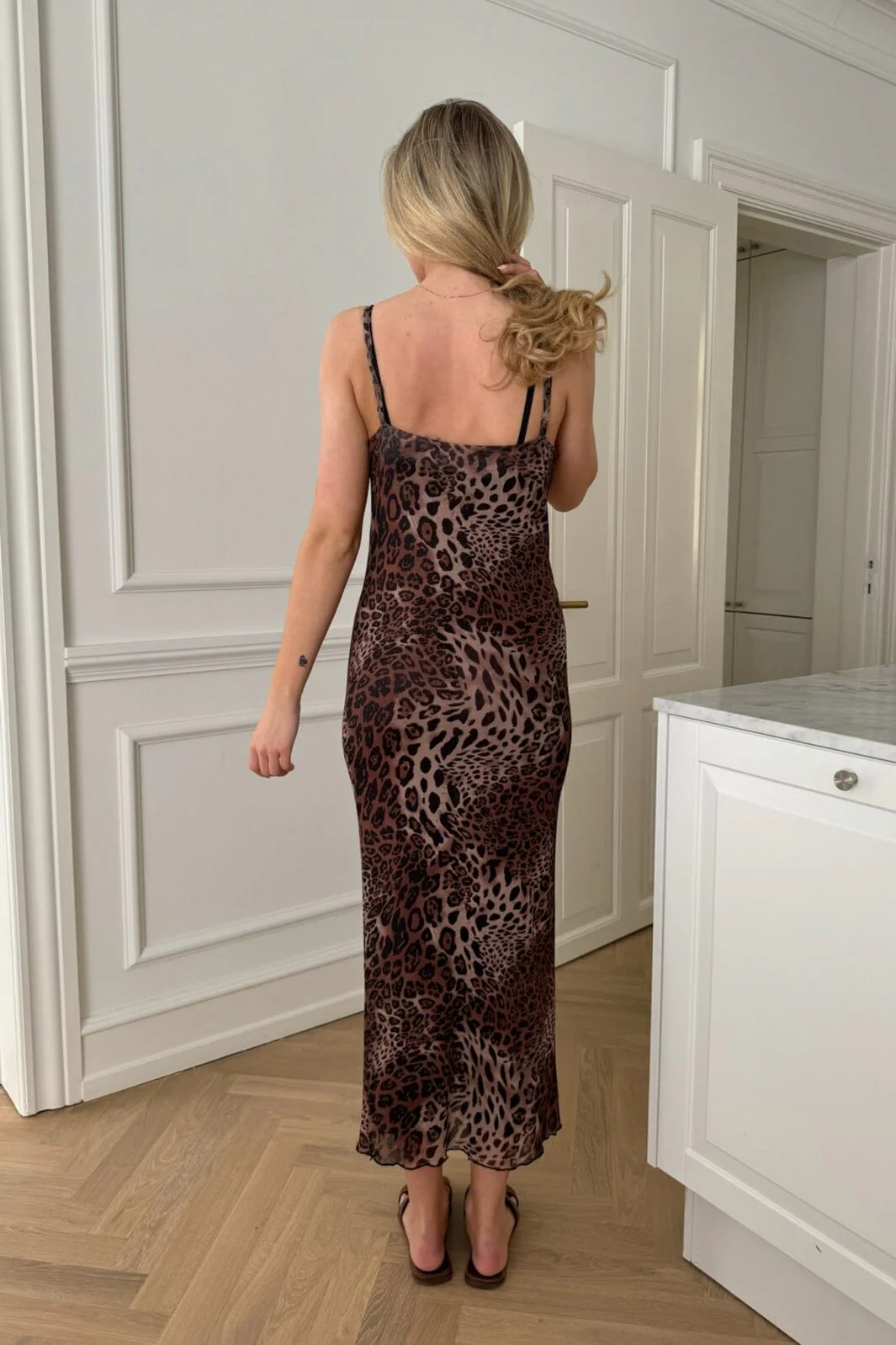 BYIC Siljeic Long Mesh Dress