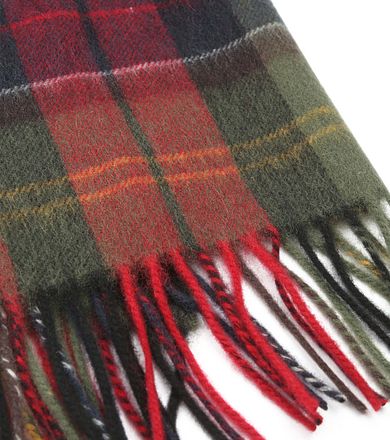 Barbour Sjaal Patchwork Tartan Rood USC0387-RE91 kopen