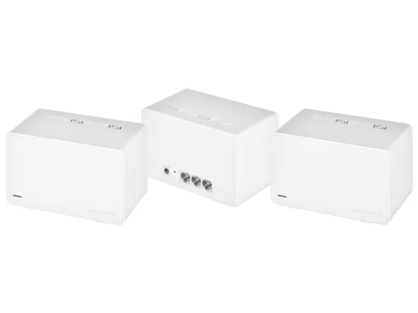 Mercusys Halo H80X (3-pack), Hvid, Intern, Mesh-system, 650 m², Dual-band (2,4 GHz / 5 GHz), Wi-Fi 6 (802.11ax)