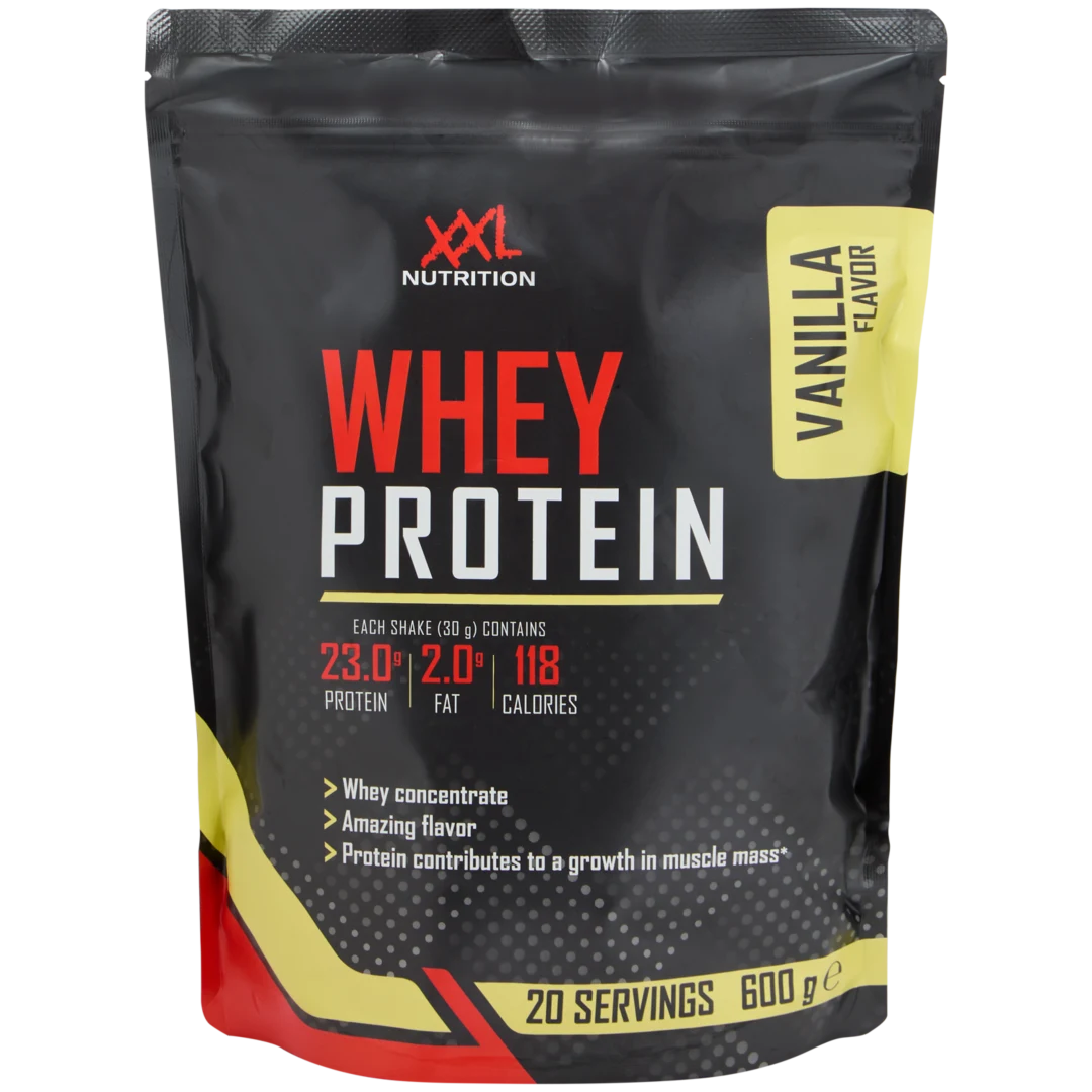 XXL Nutrition whey proteïnepoeder Vanille 600 gram