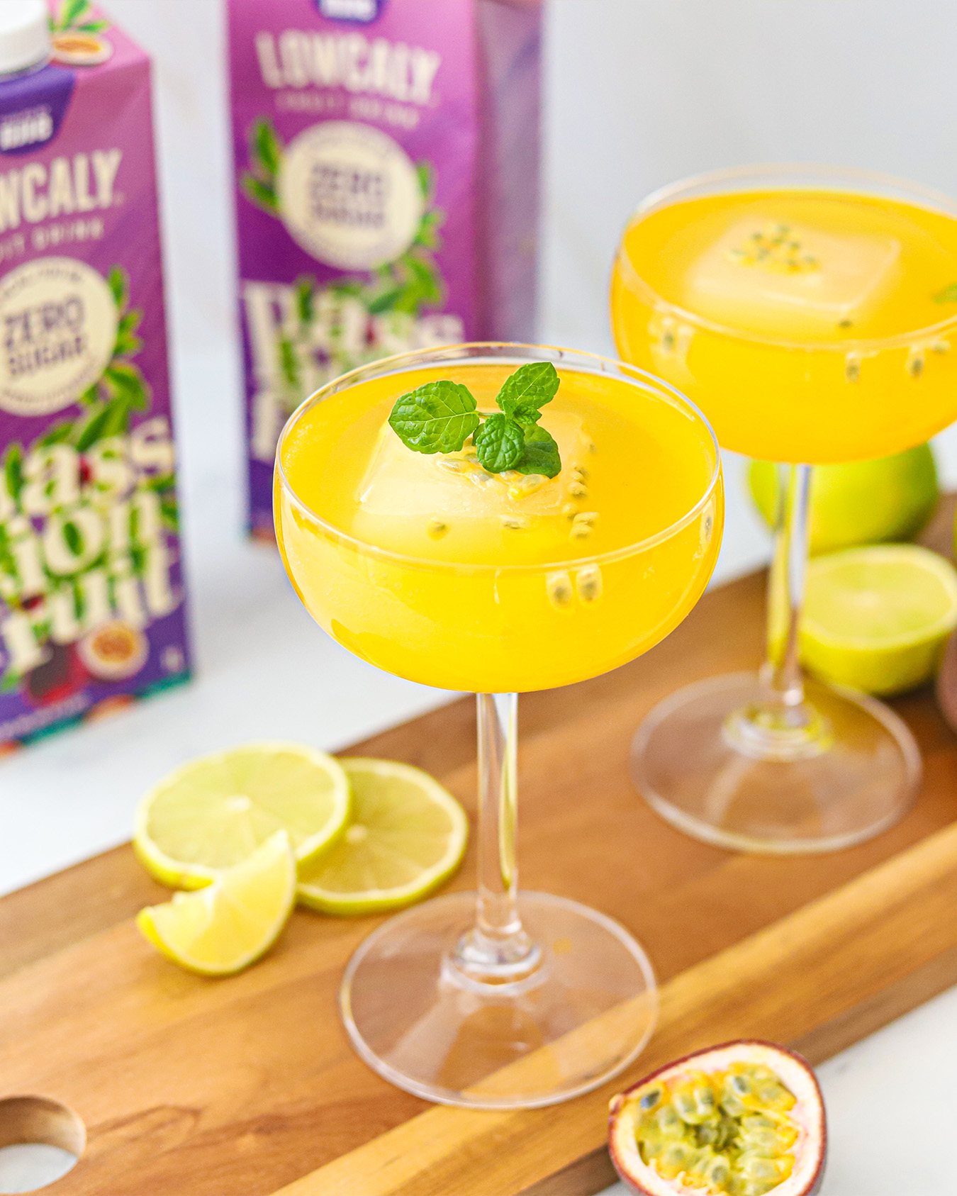 LOWCALY Fruit Drink Passionfruit 1L