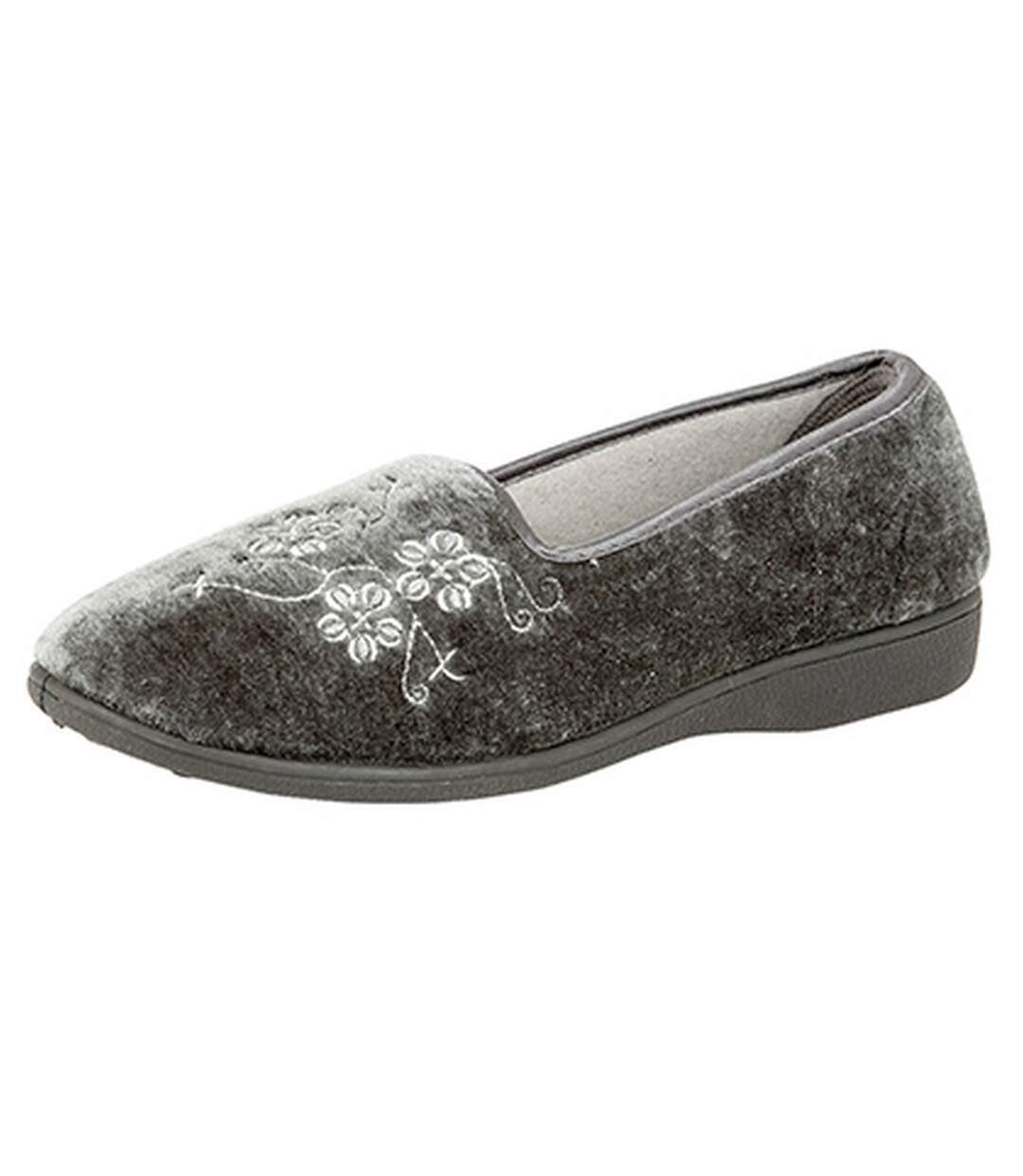 Zedzzz Jenny - Chaussons - Femme (Gris) - UTDF1318