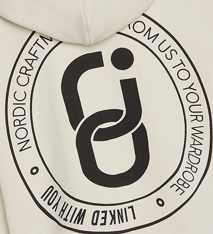 Grunt Kapuzenpullover - GrLoish - Kreide