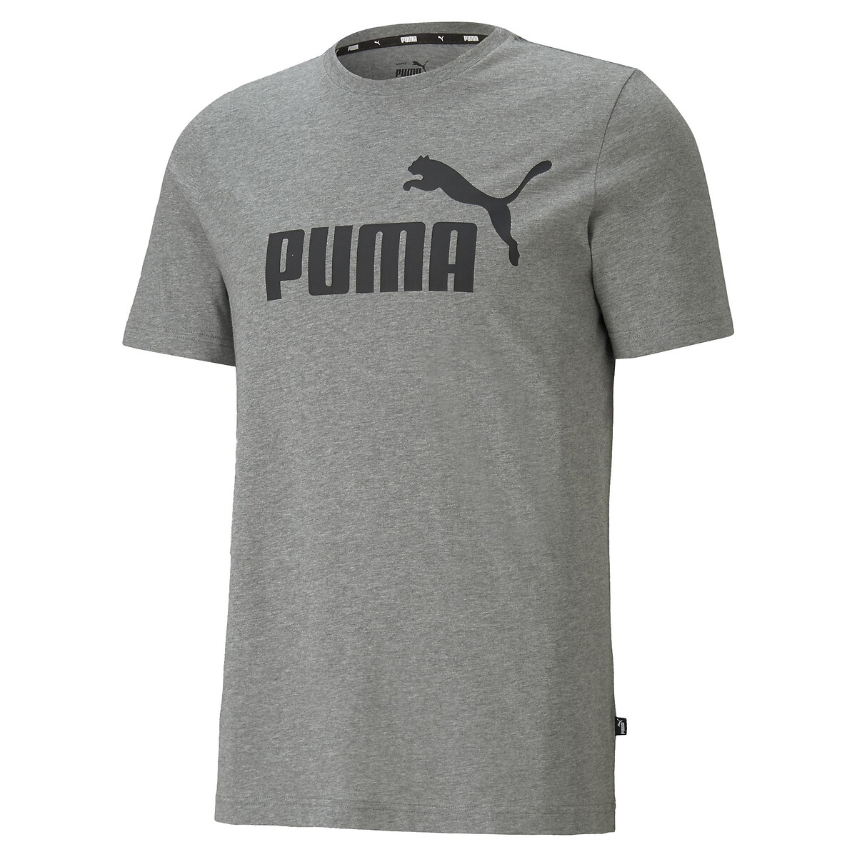 PUMA<br>Camiseta de manga curta com logo Essential grande