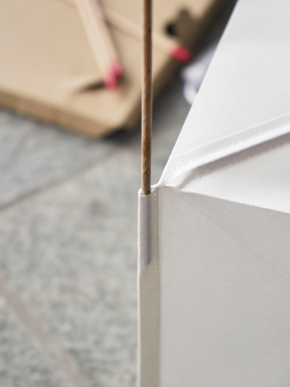 Hay Paper Cube tafellamp white