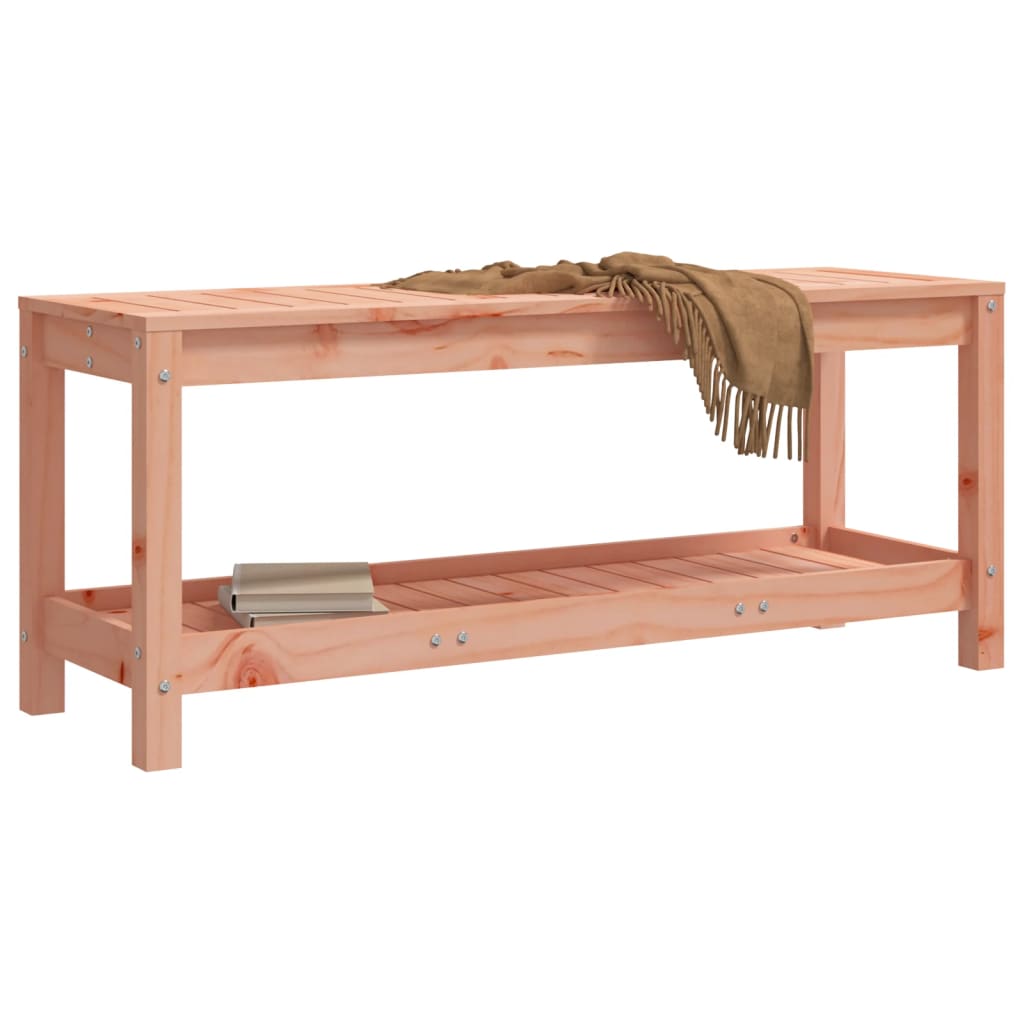 Banc de jardin 108x35x45 cm bois massif douglas