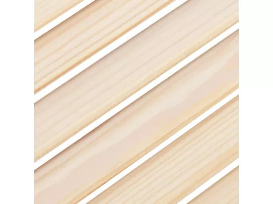 Portes d'armoire à persiennes 2pcs 69x29,5cm bois de pin massif