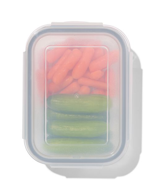 boîte à clip en verre 1L