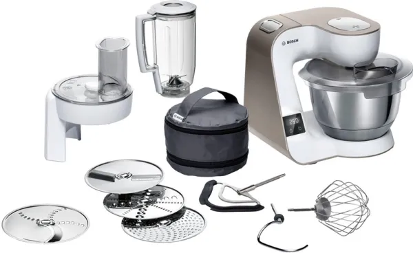 Bosch MUM5 MUM5XW20 - Køkkenmaskine - 1000 W - hvid