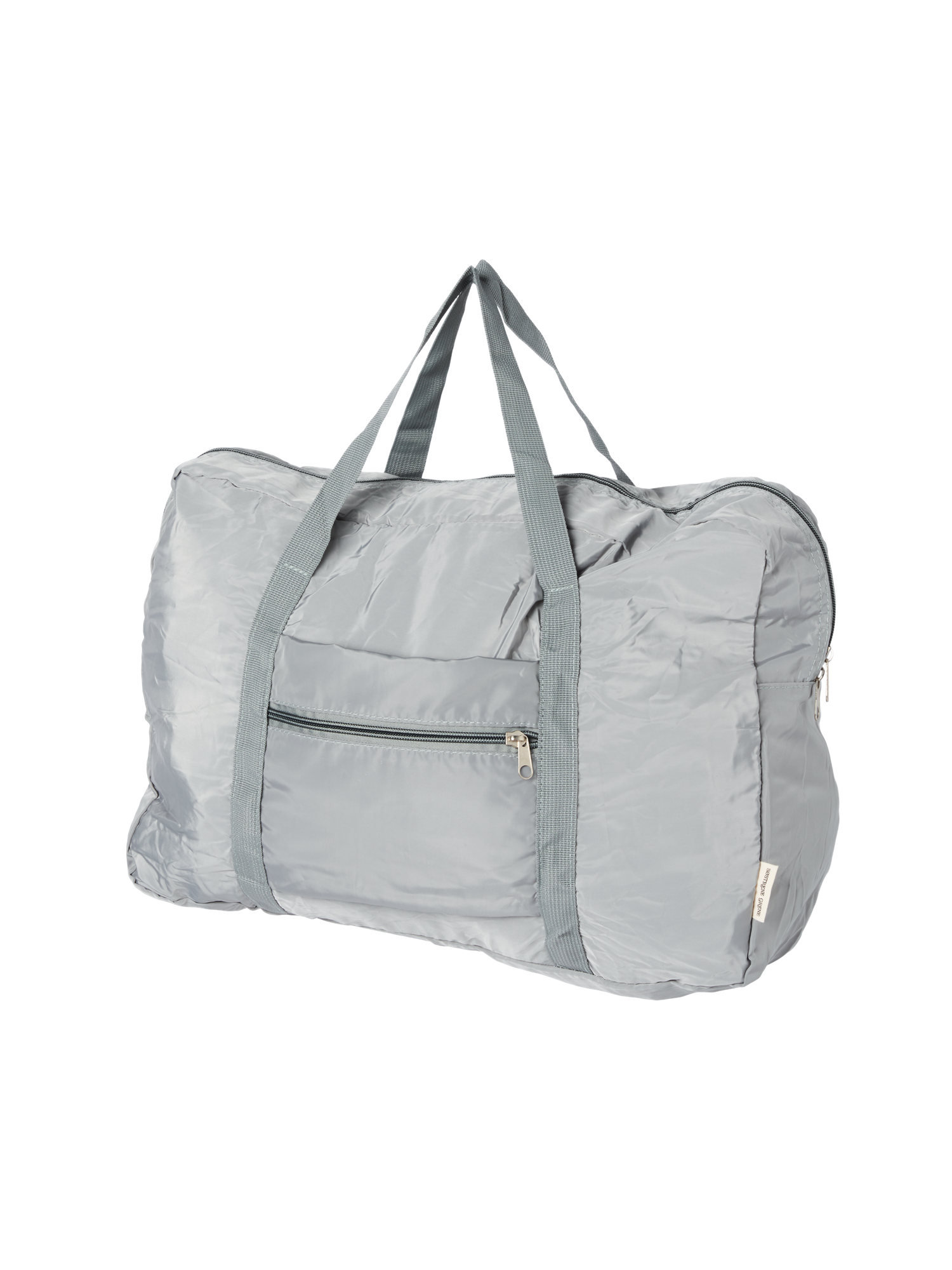 Foldbar weekendtaske | Polyester. 46 x 17 x 35/20 x 9 cm.  | Thyme Green