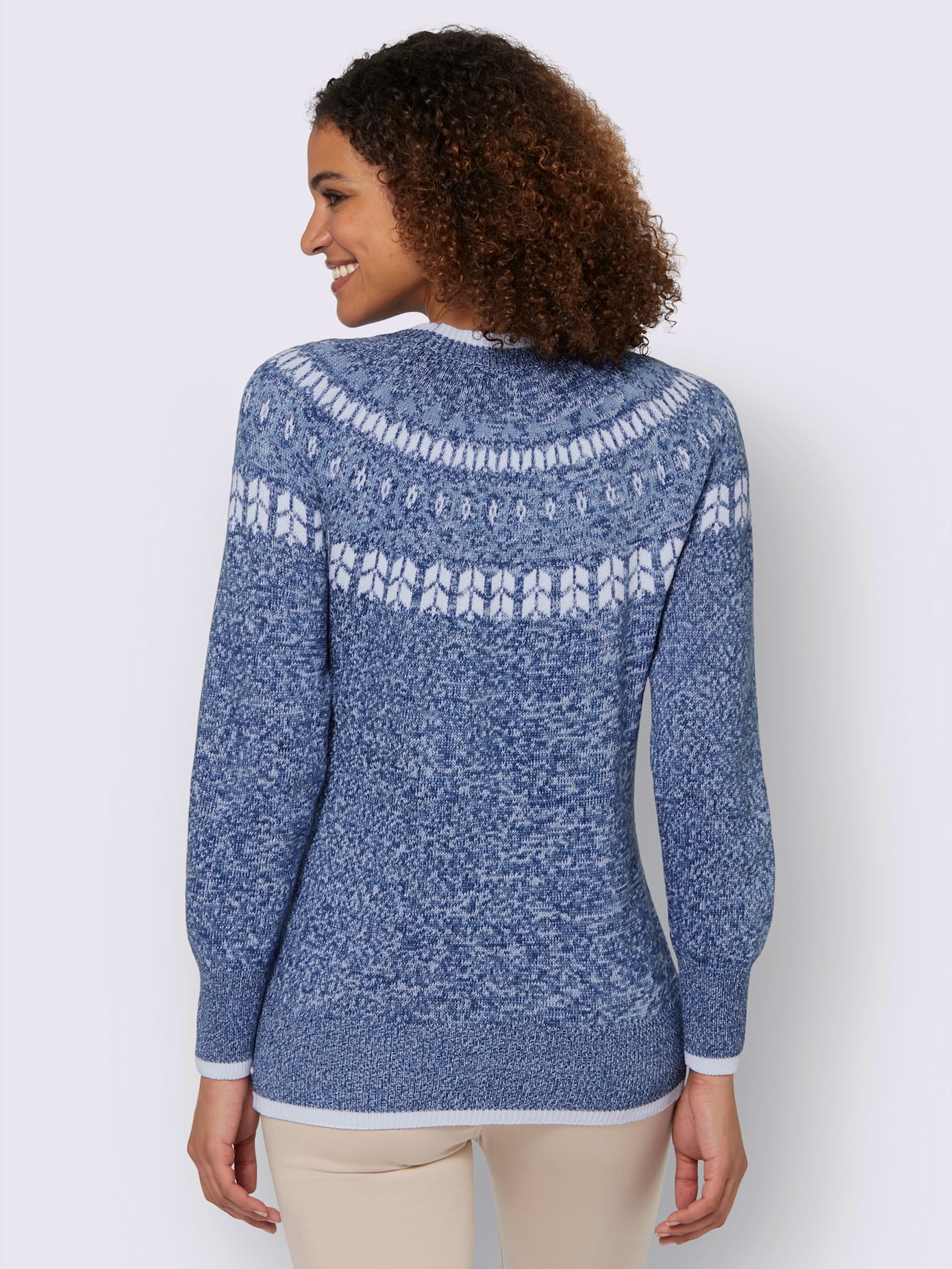Pull norvégien pur coton