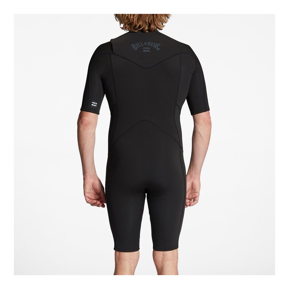 Billabong ABSOLUTE CZ - Combinaison shorty 2/2mm Homme black
