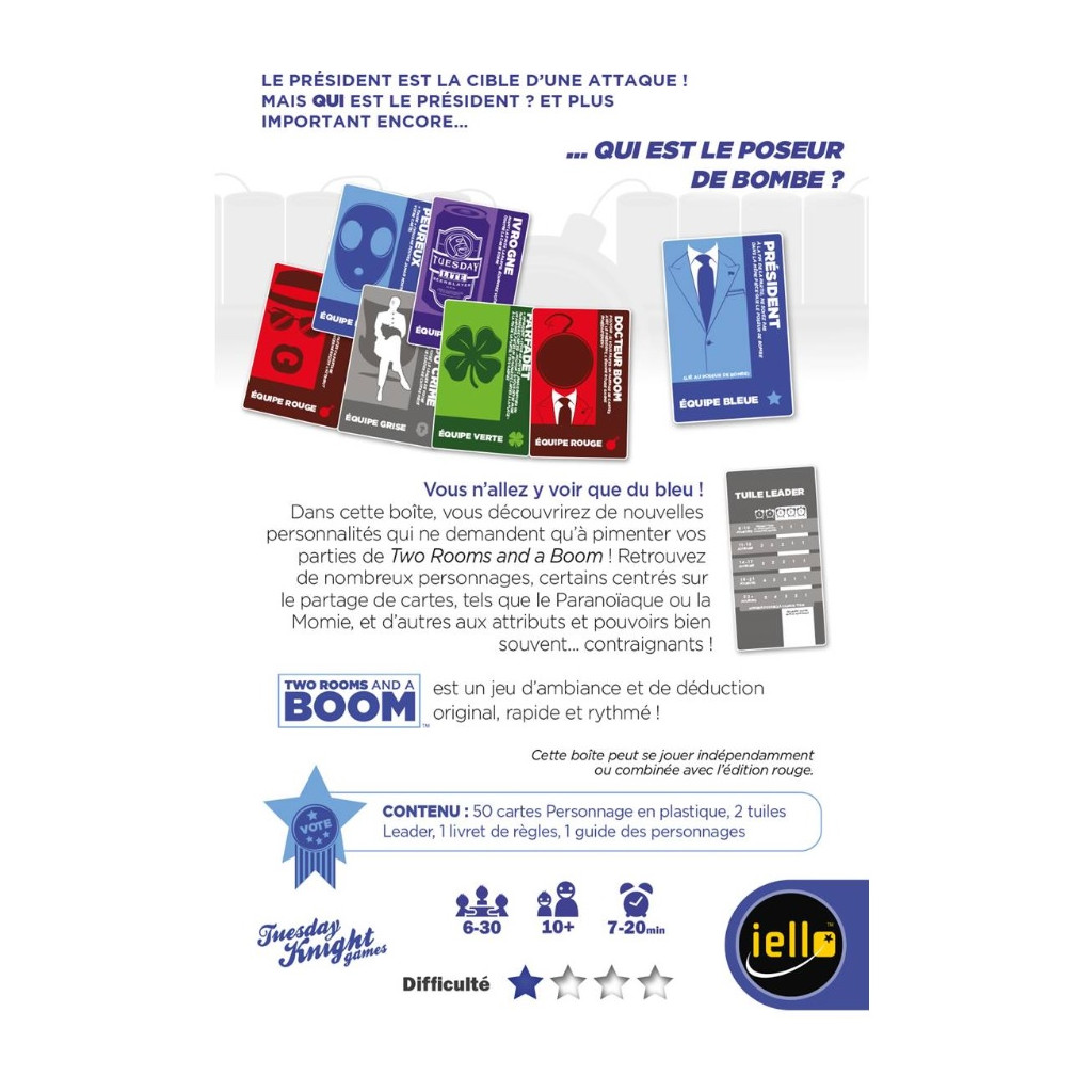 Two Rooms and a Boom - Edition Bleue