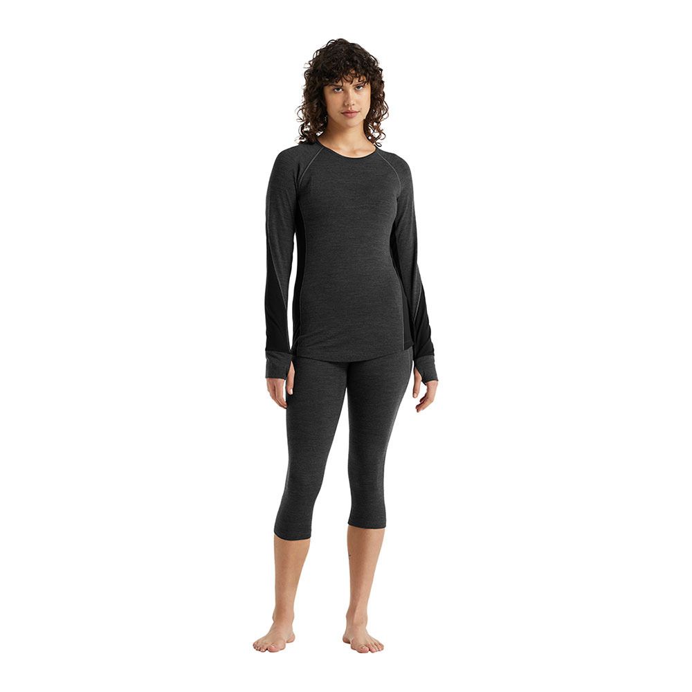 Icebreaker 260 ZONE MERINO - Corsaire Femme jet heather