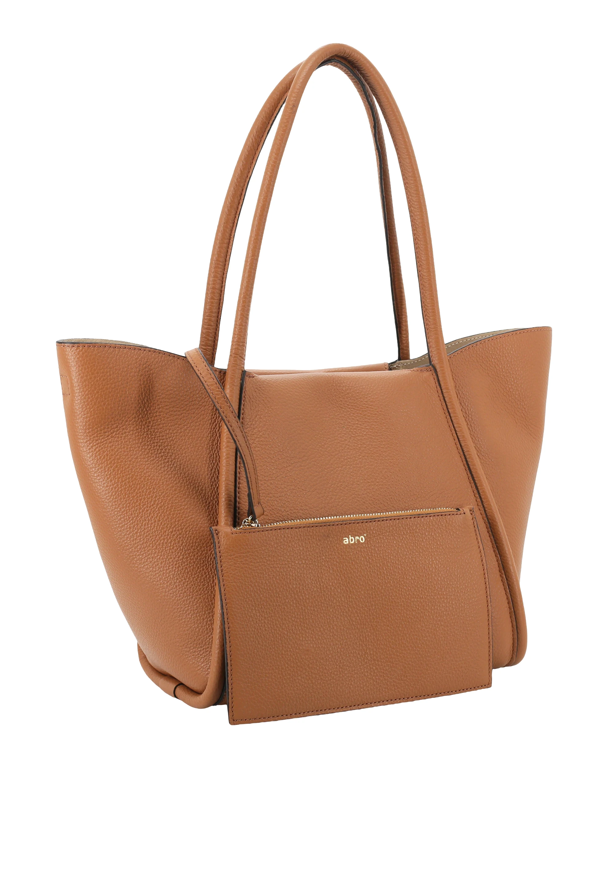 shopper WILLOW small Leather Agave Standard
