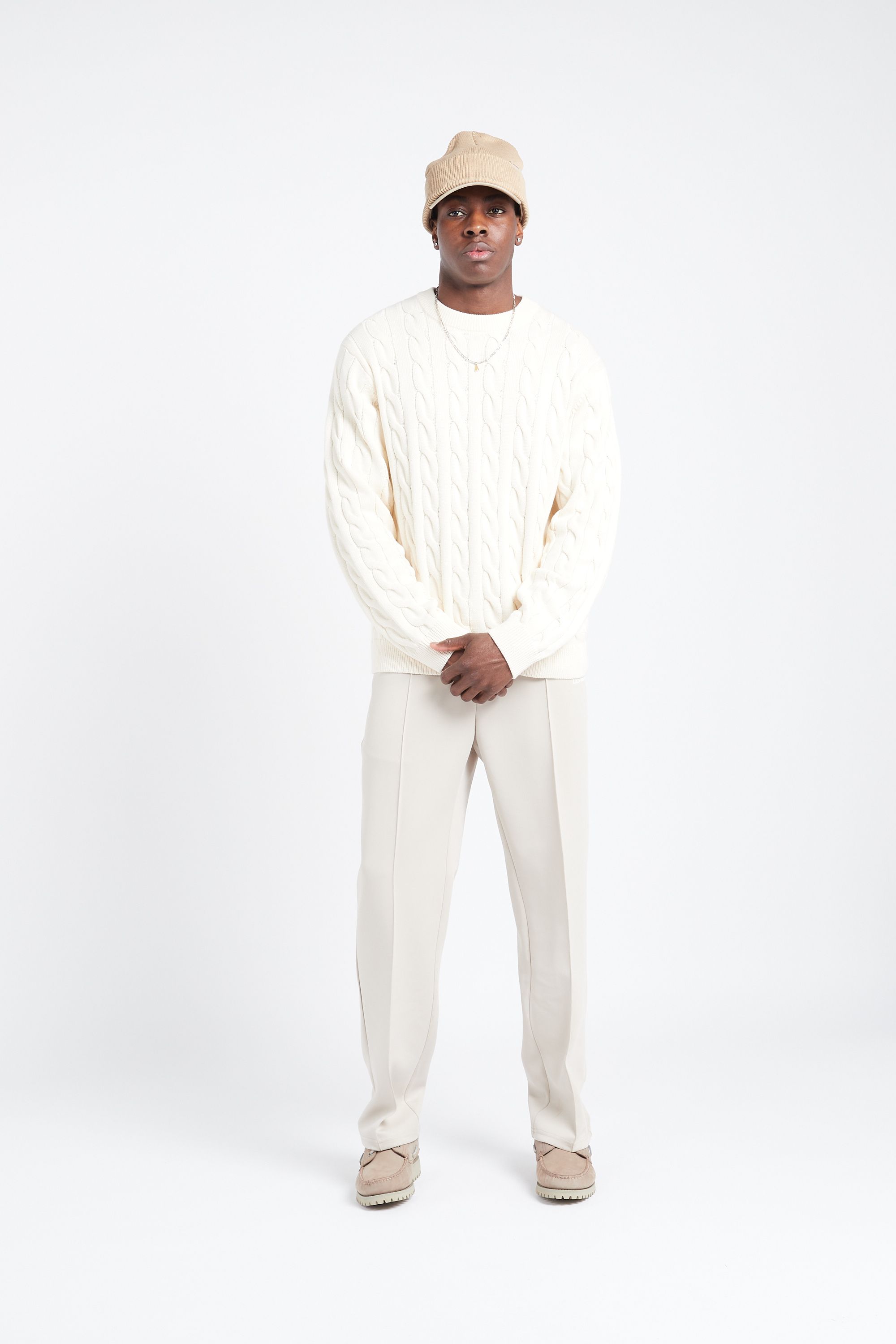 CARHARTT WIP Pull Cambell Sweater Beige