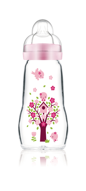MAM Feel Good Glasflasche 260ml 2  Monate 1 Stk