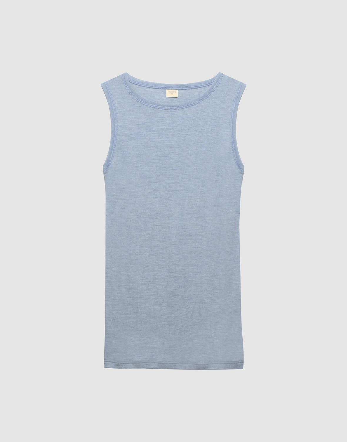 Tanktop van merinowol/zijde voor dames