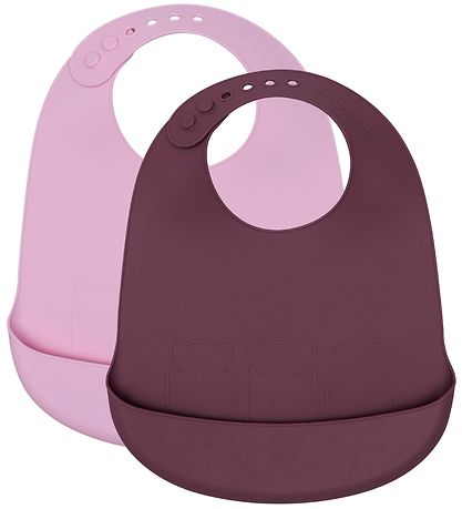 We Might Be Tiny Hagesm?k - Silikone - 2-pak - Plum/Lilac