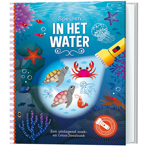 Lantaarn publishers lees- en zoekboek speuren in het water
