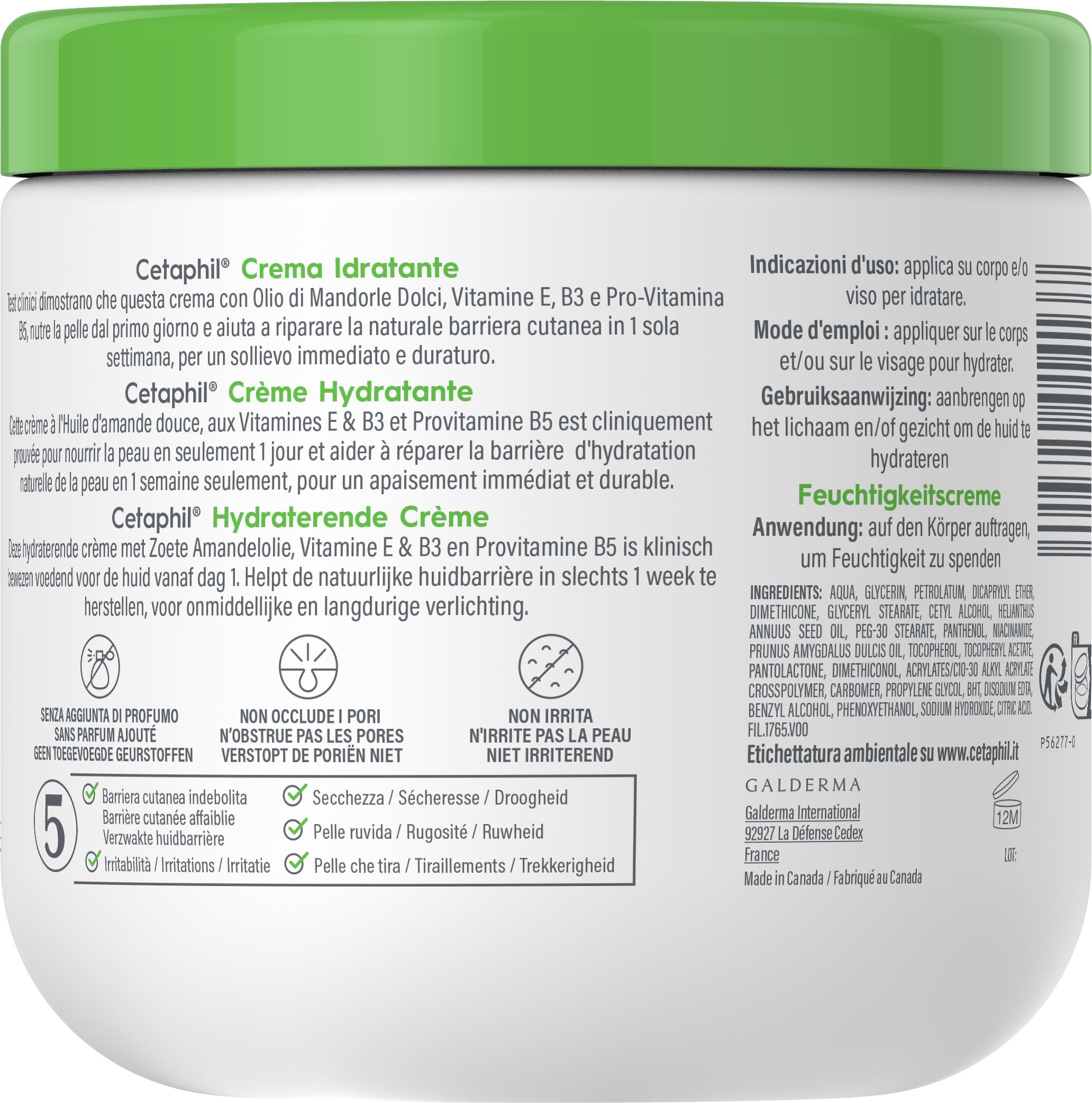 Cetaphil Hydraterende creme (450 gr)