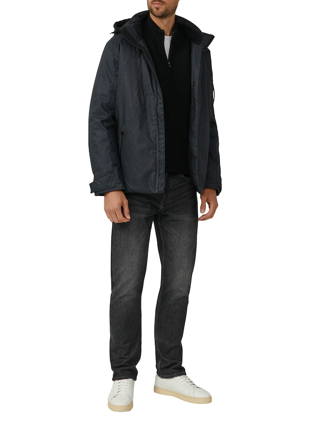 s.Oliver Outdoorjacke mit Kapuze mit Kapuze