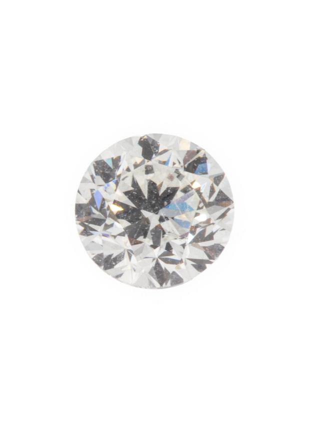 Investment-Brillant, 0,50 ct. weiß, SI, Zertifikat