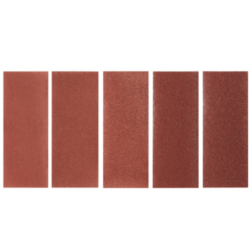 Irwin schuurvel 230 x 93 mm K40/K60/K100/K150/K220 voor klembevestiging, zonder perforatie, 5 stuks.