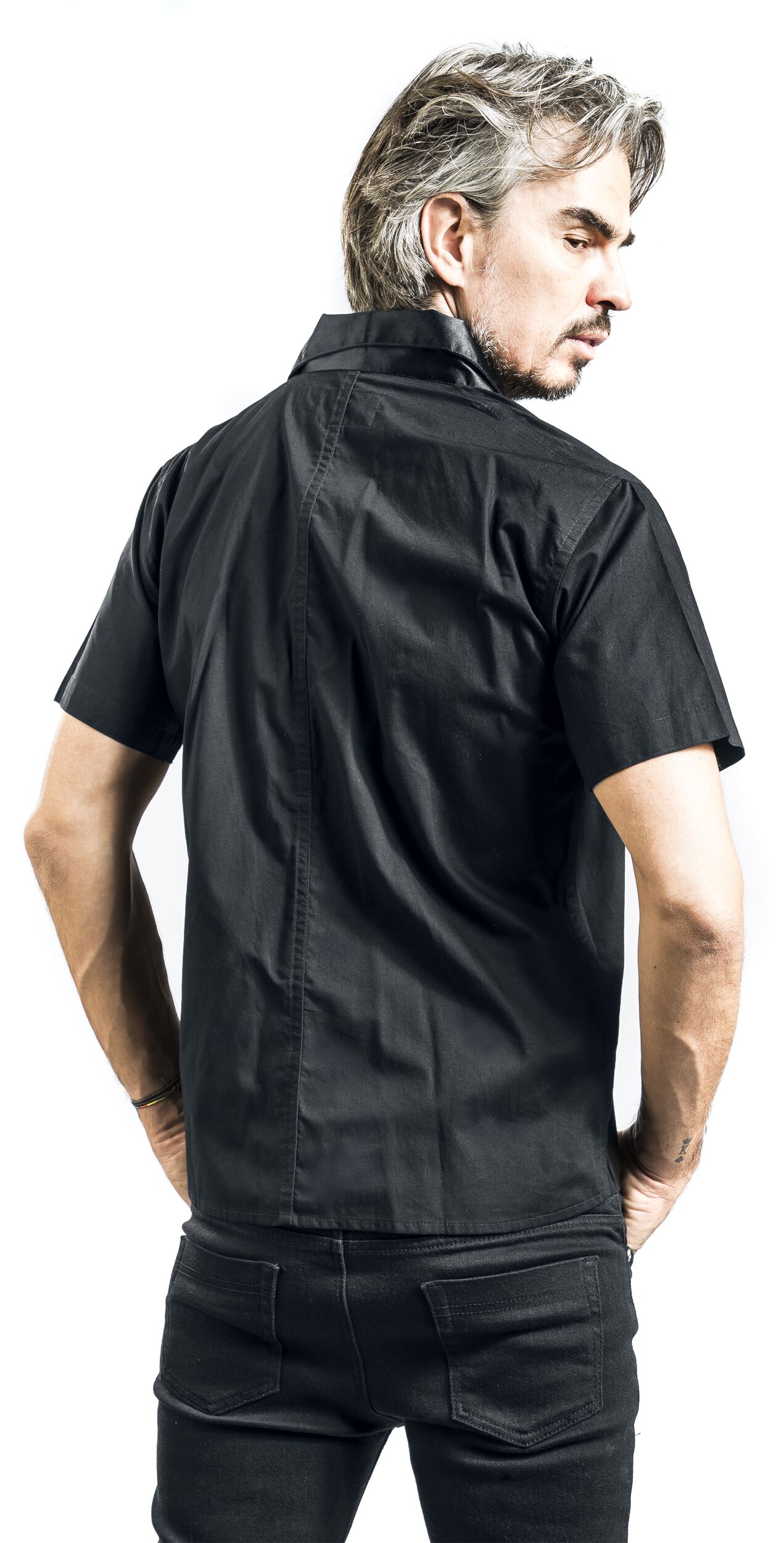 Barakel | Gothicana by EMP Chemise manches courtes