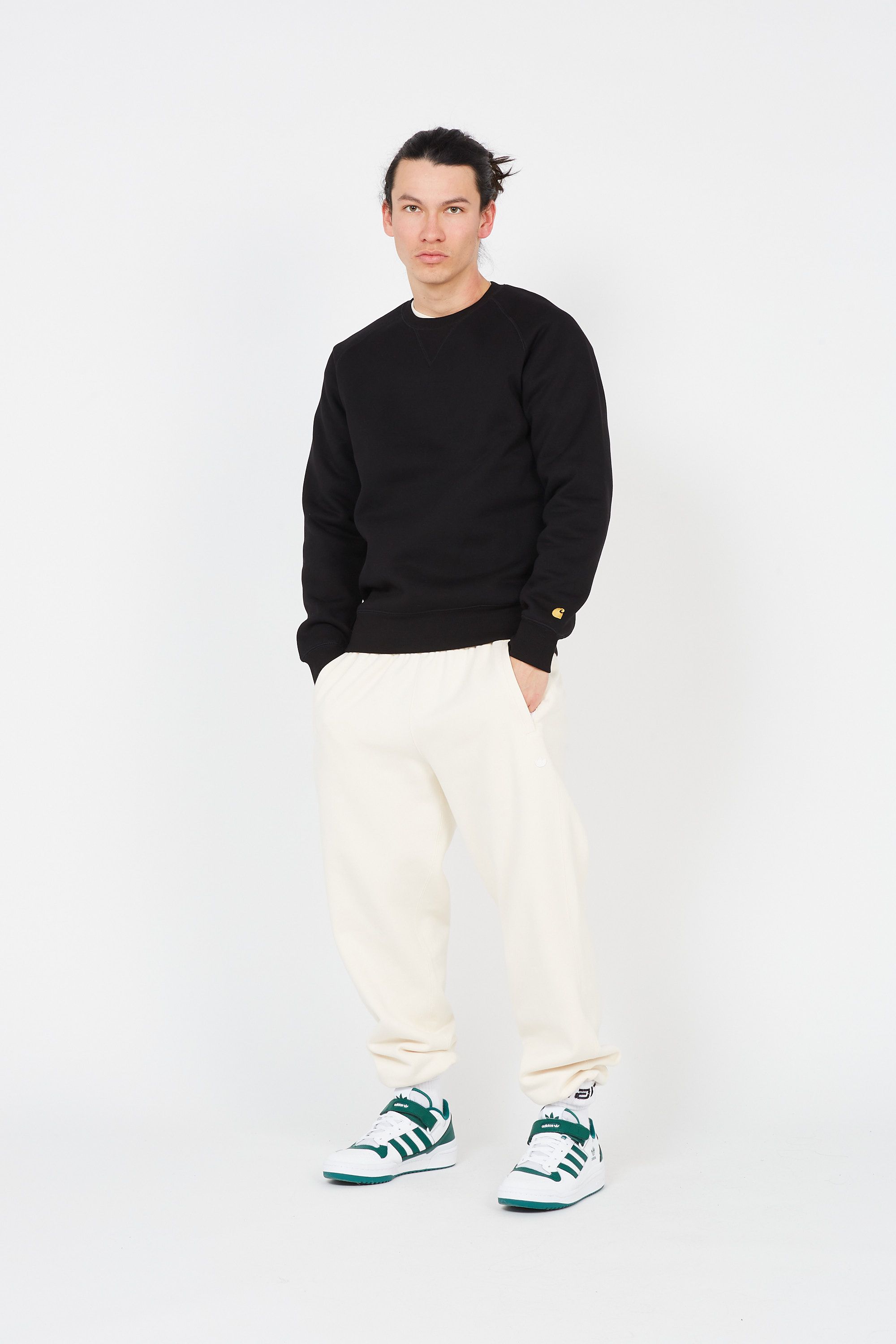 CARHARTT WIP Sweatshirt CHASE Noir